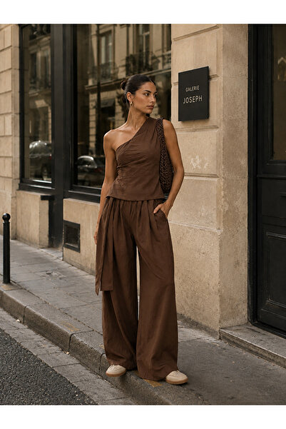 get crazy collection ΓΥΝΑΙΚΕΙΟ ΑΣΥΜΜΕΤΡΟ ΣΕΤ ΜΕ ΜΟΝΟ ΩΜΟ ΚΑΙ ΛΕΠΤΟΜΕΡΕΙΑ ΦΑΡΔ...