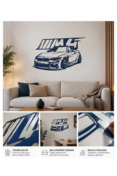 Genel Markalar Metal dekorasyon BMW M4