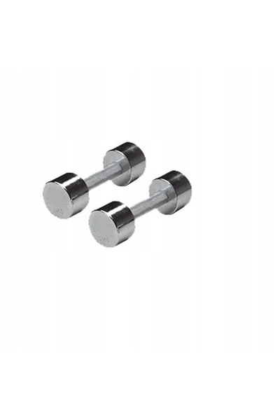 Spartan Sport Gantere Cromate pentru Antrenament Spartan 2 x 3 kg