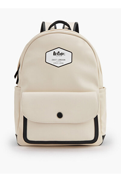 Lee Cooper Logo Print Backpack with Adjustable Shoulder Straps