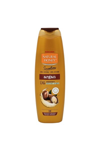 Natural Honey Αφρόλουτρο, Μέλι, 650 ml Αργκάν