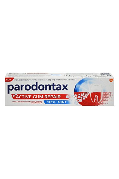 Parodontax Паста за зъби, Пародонтакс, 75 мл Активен ремонт на венците Свежа ...