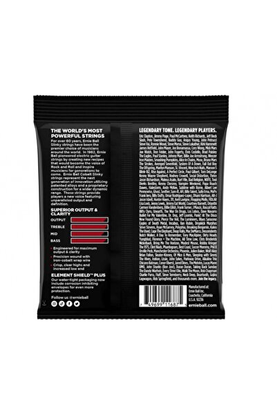 NO BRAND Ernie Ball Eb 2716 - Corzi de chitară electrică