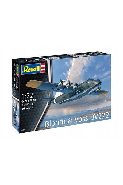 NO BRAND Revell 03792 Blohm & Voss Bv 222 Avion - Model de hidroavion 1/72