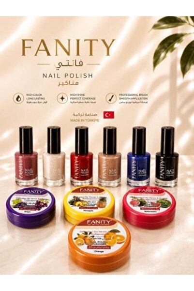 fanity مجموعة فانتي (FANITY) المتكاملة للعناية بطلاء الأظافر