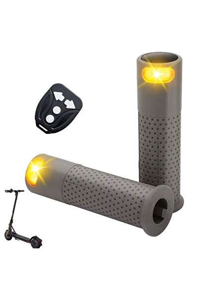 NO BRAND Mânere universale pentru trotinetă electrică cu lumină de avertizare