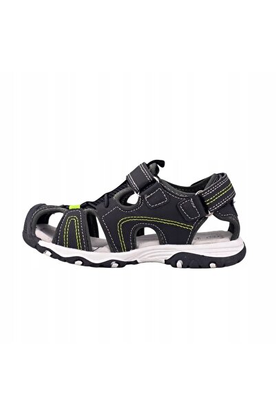 NO BRAND Sandale băieți American Club RL184 negre 34