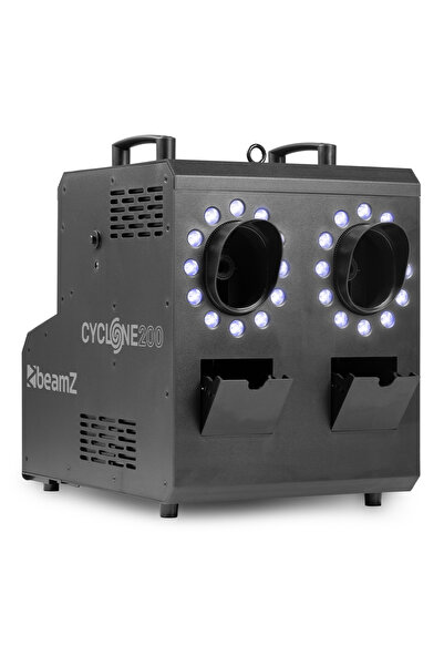 Beamz Cyclone200 Mașină de fum și bule, DMX, LED RGBW