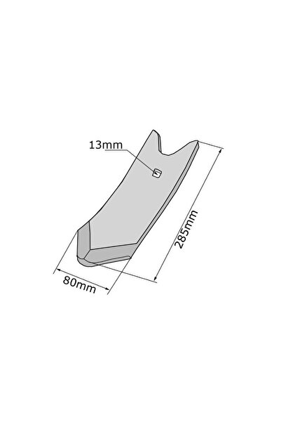 NO BRAND Redlica Redlicha pentru cultivator agricol Kockerling 80X285Mm 506065
