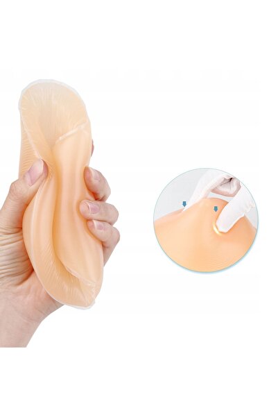 NO BRAND Proteză mamară artificială din silicon, formă de lacrimă, 250g
