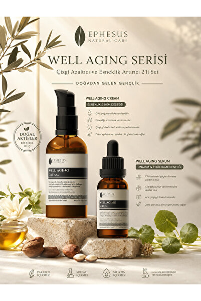Ephesus Natural Care Yaşlanma ve Kırışıklık Karşıtı Sıkılaştırıcı Etkili Besl...
