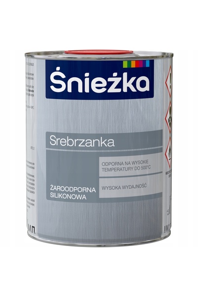 NO BRAND Snowflake Srebrzanka Silicon termorezistent 0,8 500C