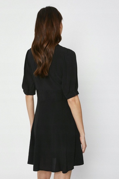 NO BRAND Rochie mini verde cu nasturi, depozit 42