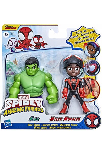 NO BRAND Figurine 10cm Marvel Avengers Spidey și Gampulița Hulk Miles Morales...