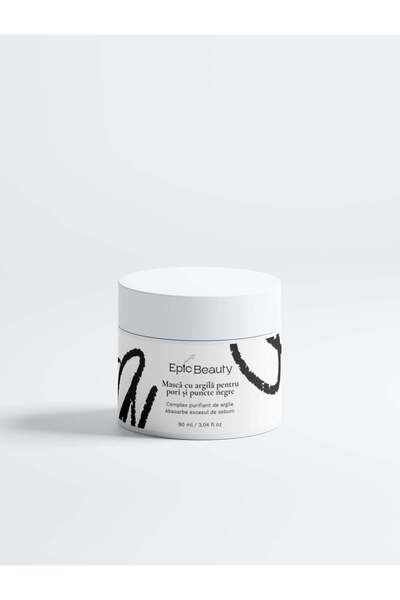 Epic Beauty Clay and activated charcoal mask for pores and blackheads