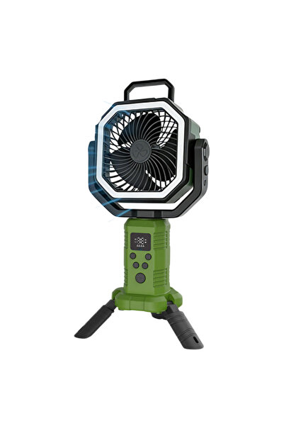 Generic Brand F-30P Multifunction Outdoor Camping Fan with 20000mAh Rechargea...