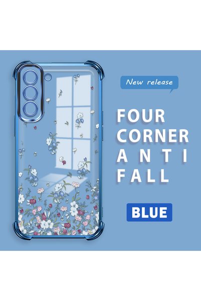 ucuc Samsung Galaxy S21 Fe 5g Compatible Transparent Back Four Corners Reinfo...