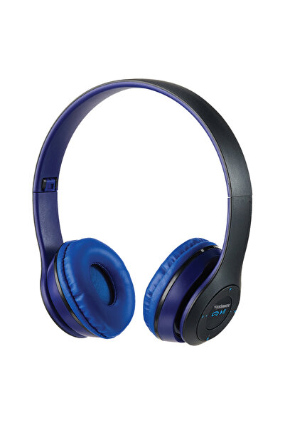 TOUCHMATE Bluetooth Headphone with Mic, FM, Aux & SD Card Slot
