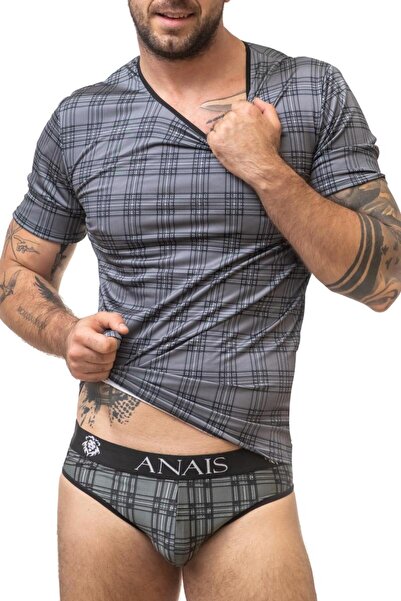Anais Ανδρικό T-Shirt 053580 Balance by για Άνδρες - 3XL, γκρι