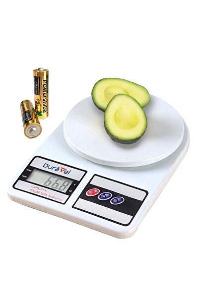 Duravel Digital Kitchen Scale for Gram + Battery | Digital Display with Auto-...