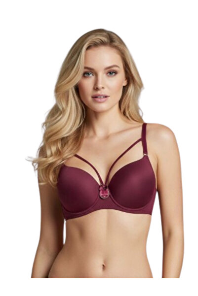 Modella Life 1577 Micro Silicone Padded Women's Bra Model with Strap