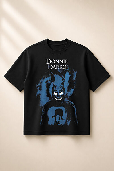 SVART WEAR Donnie Darko Printed Oversize Boxy Cut Unisex 100% Cotton Tshirt (...