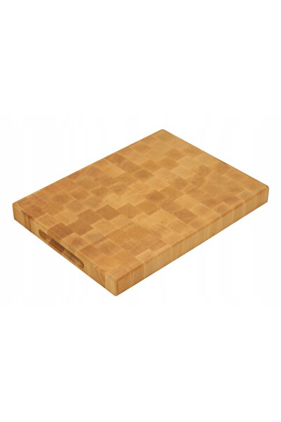 peewit Tocător din lemn masiv de fag, cu fibră verticală, uleiat, 40x30x4 cm,...