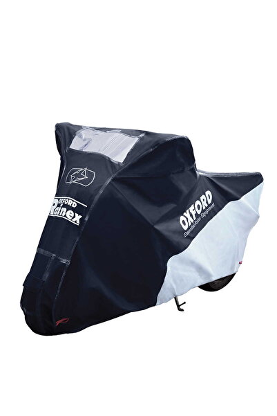 Oxford Shoes Husă motocicletă OXFORD RAINEX, culoare negru/argintiu, mărimea L