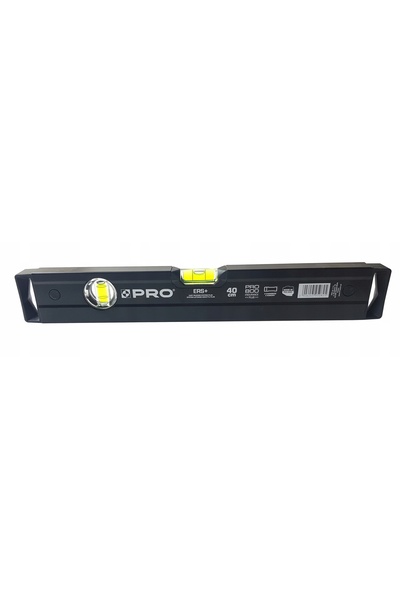 PRO POZIOMNICA PRO800 VOPSITĂ NEGRU UNILATERALĂ PORNITĂ LA MAȘINĂ 40 CM