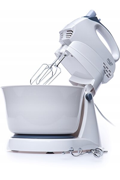 adler Mixer de mână cu bol rotativ 300W 5 viteze