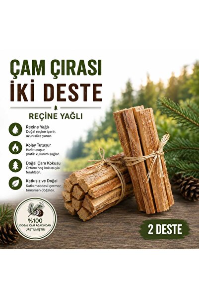 EMENS Çam çırası reçineli (2 deste)
