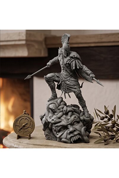 Nokta Lab Assassin's Creed Odyssey Alexios & Medusa Heykeli - Alexios - Assas...