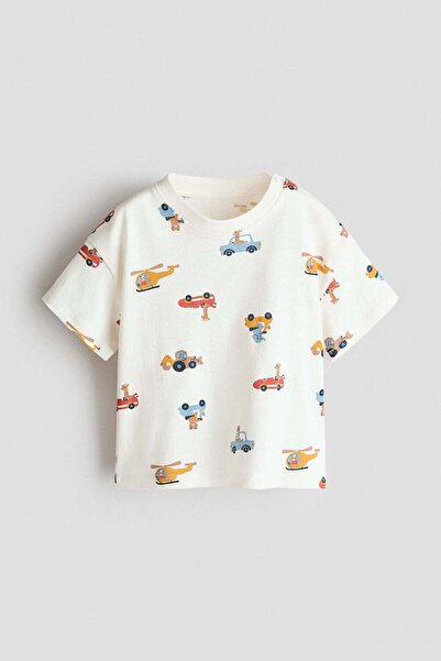 H&M Printed cotton T-shirt