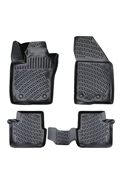 DELUXETUNING Set covorase auto cauciuc Fiat Egea / Tipo 2015-> STW forma tavita