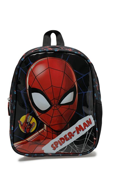 SPIDERMAN Anaokulu Çantası Erkek Çocuk Siyah BTS RED SPI BPCK