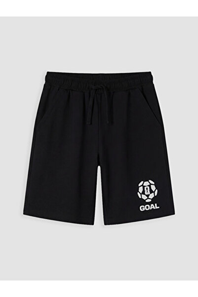 LC Waikiki Shining Store's Glittering Choices Printed Boy's Shorts with Waist...