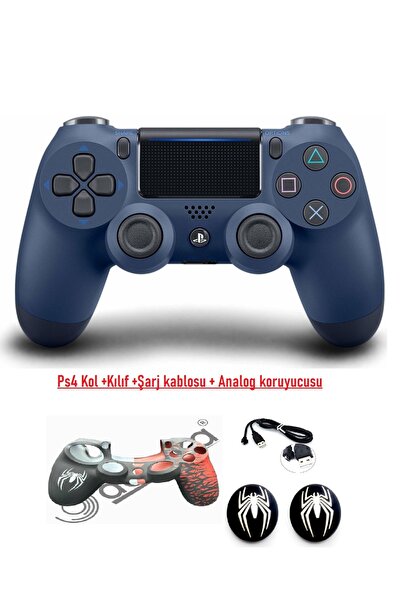 Doreka PS4 DualShock 4 Oyun Kolu Uyumlu (PS4/Slim/Pro) Kablo-Kilif ve analog ...