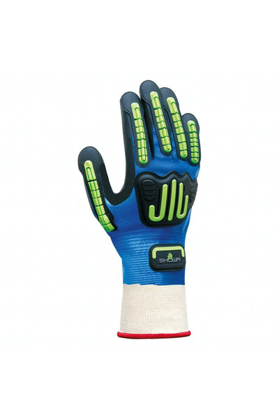 Renania Nitrile impregnated mechanical protective gloves, impact, abrasion an...