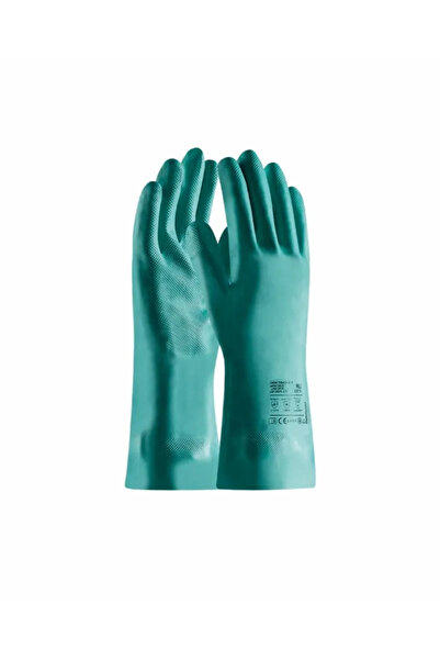 ardon Nitrile chemical protection gloves, CHEM TOUCH N-II, green color