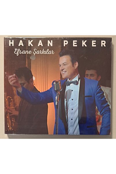 PEKER MÜZİK YAPIM أغاني هاكان بيكير الأسطورية على قرص مضغوط (خالية من الجيلاتين)