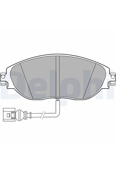 DELPHİ Set Placute Frana Frana Disc Audi A3 Seat Leon 2012-2024