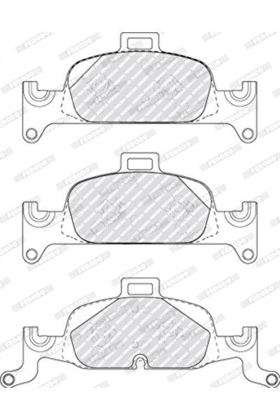 FERODO Set Placute Frana Frana Disc Audi A5/A6 Allroad C8/A6 C8 2017-2020