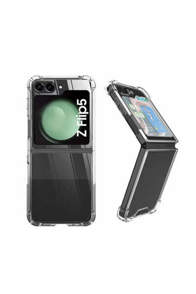 OEM Husă transparentă pentru Samsung Galaxy Z Flip 6, Z Flip 7
