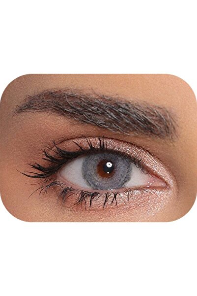 LUMINOUS عدسات لاصقة ملونة شهرية فاخرة للنساء (زوج واحد) - تتضمن علبة عدسات م...