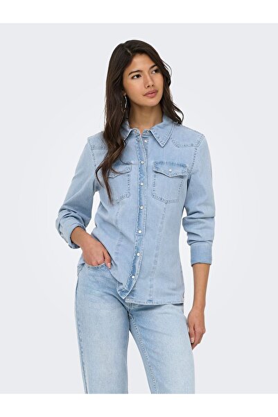 ONLY Jeanshemd ONLOLIVIA Jeanshemd