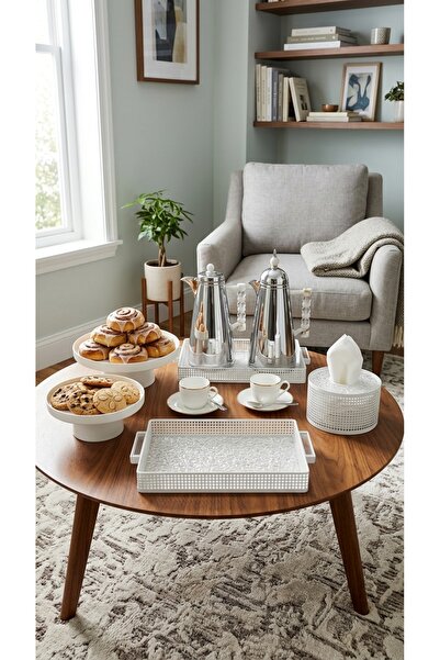 Generic A complete modern hospitality set – consisting of a tea and coffee th...