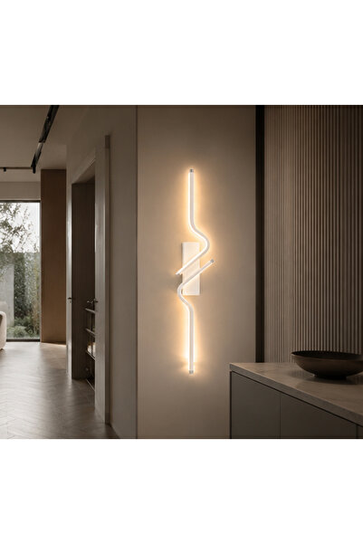 TT AYDINLATMA Tt080-By-Zi̇kzak-Apl (with Daylight Led) Zi̇kzak Model Matte Wh...