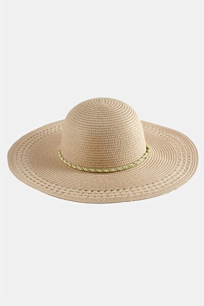 ZERO LAND Aconcept Braided Straw (13158) Hat-Powder Color