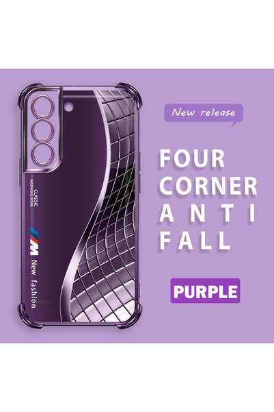 ucuc Samsung Galaxy S22 Compatible Transparent Back Four Corners Reinforced I...