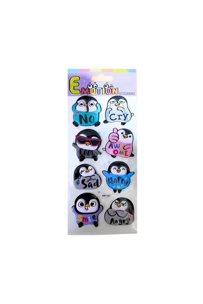 NW NessiWorld Puffy Stickers Penguin